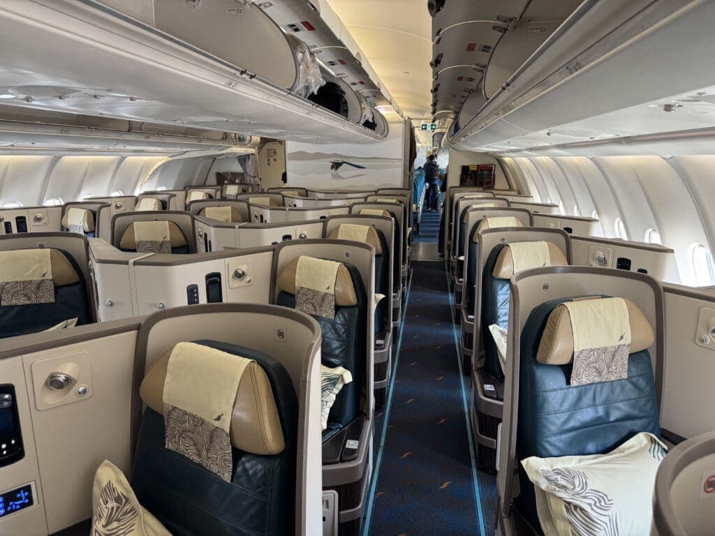 SriLankan’s A330 Business Class: Comfortable, But Second Rate