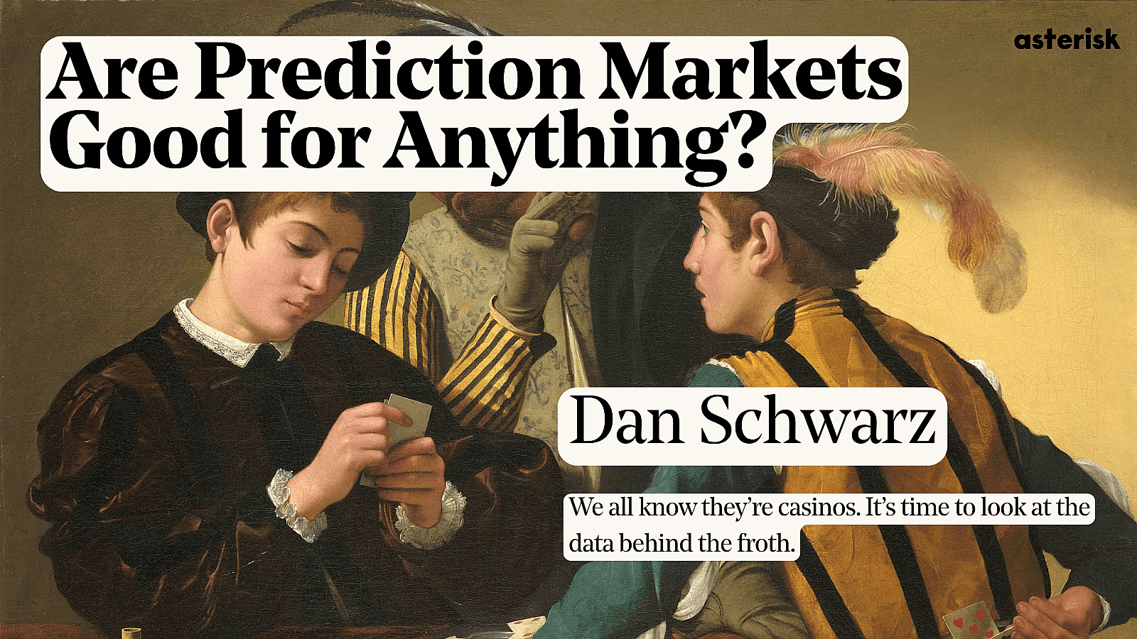 Looking at the data behind prediction markets
