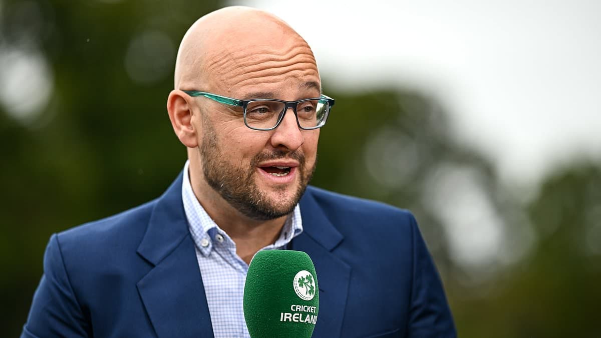 'Android' Leonard: the Irish globe-trotting cricket commentator who's become so famous he's got a Nepali impersonator...and the hilarious reason he took the job in the first place