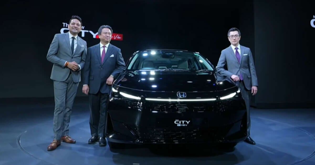 2026 Honda City facelift debuts in India – radical new face; ventilated seats, ambient lighting; 1.5L NA/Hybrid