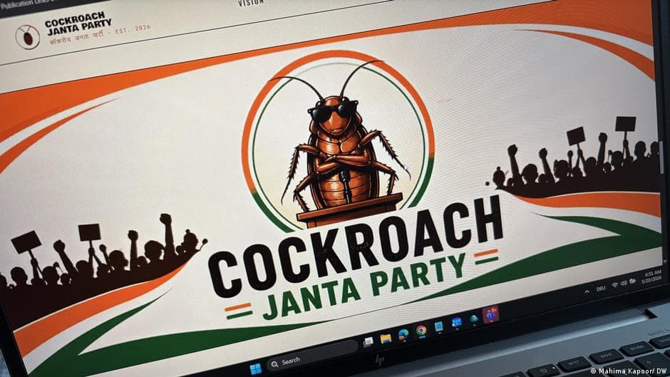 India news: Cockroaches overtake Modi's BJP on Instagram